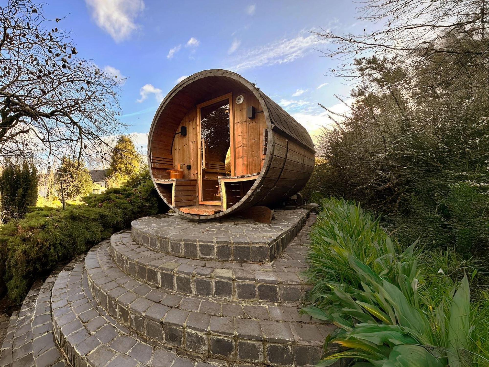 Wellness Tuin - Ultieme Partner Beleving - St Hubertus Suite Met Jacuzzi ,Openhaard, Prive Hottub En Prive Sauna In Jachthut Stijl 호스트 외부 사진